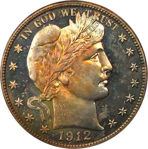image for: 1912 50c PCGS/CAC Proof 65