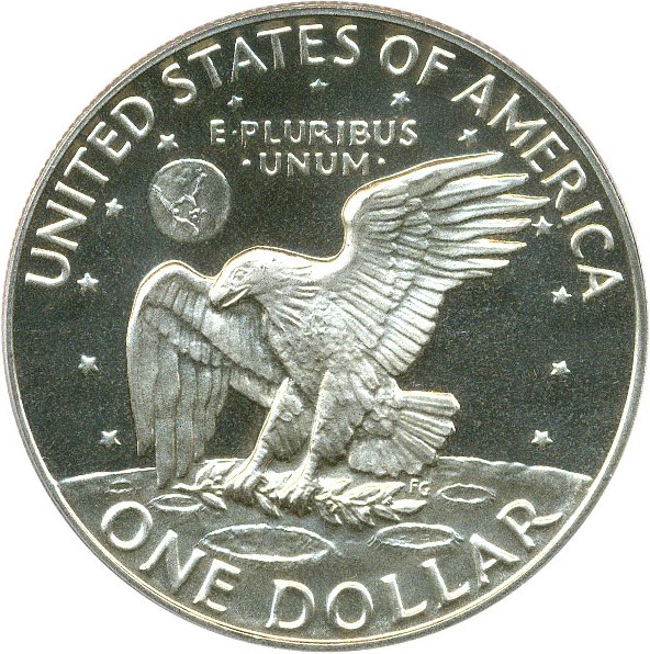1974-S $1  Clad PR DCAM PR60 DCAM CAC thumbnail 24