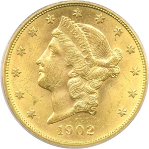 image for: 1902-S $20 PCGS MS63
