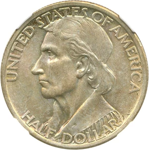 image for: 1935/34 Boone 50c NGC MS67