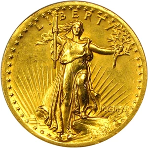 image for: 1907 $20 NGC Proof 61 (High Relief, Wire Rim)