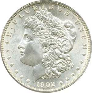 image for: 1902 $1 PCGS MS67