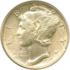 image for: 1919 10c PCGS MS64 FB