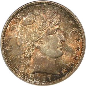 image for: 1907-D 50c PCGS/CAC MS66