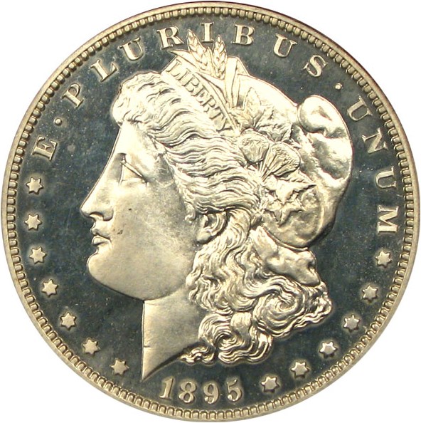 image for: 1895 $1 NGC Proof 65 Cameo