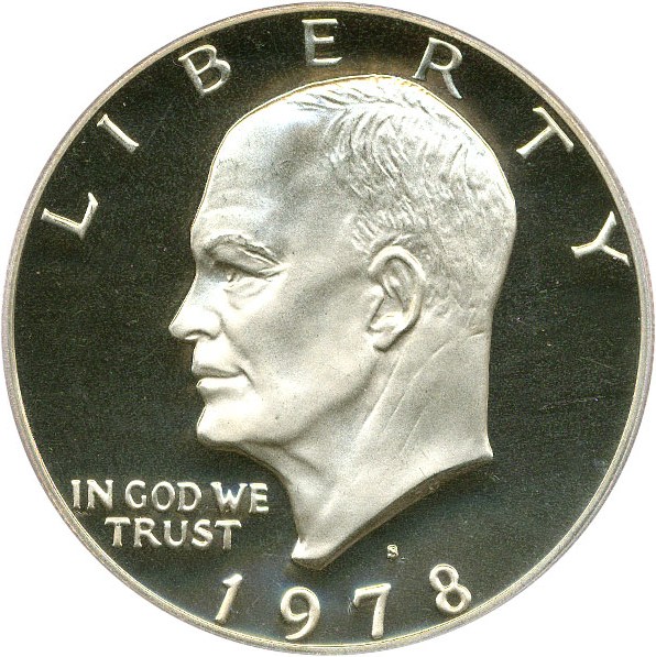 image for: 1978-S $1 PCGS Proof 69 DCameo