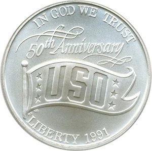 image for: 1991-D $1 PCGS MS69 (USO)