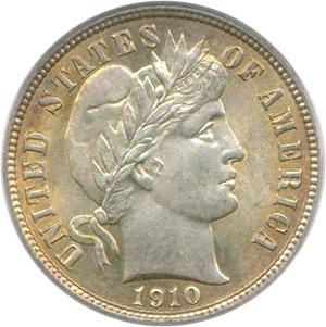 image for: 1910-S 10c PCGS MS65