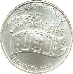 image for: 1991-D $1 PCGS MS69 (USO)