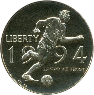 image for: 1994-P 50c PCGS Proof 69 DCameo (World Cup)
