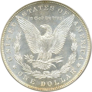 image for: 1887 $1 PCGS MS66 DMPL OGH
