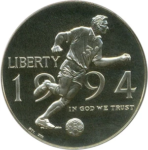 image for: 1994-P 50c PCGS Proof 69 DCameo (World Cup)