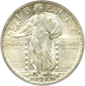 image for: 1925 25c PCGS MS64