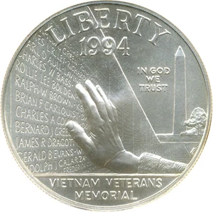 image for: 1994-W $1 NGC MS69 (Vietnam)