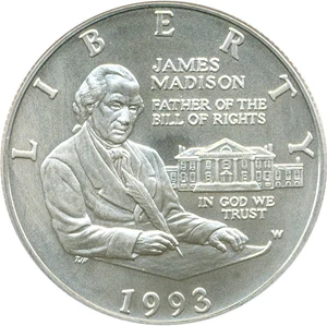 image for: 1993-W 50c PCGS MS69 (Madison)