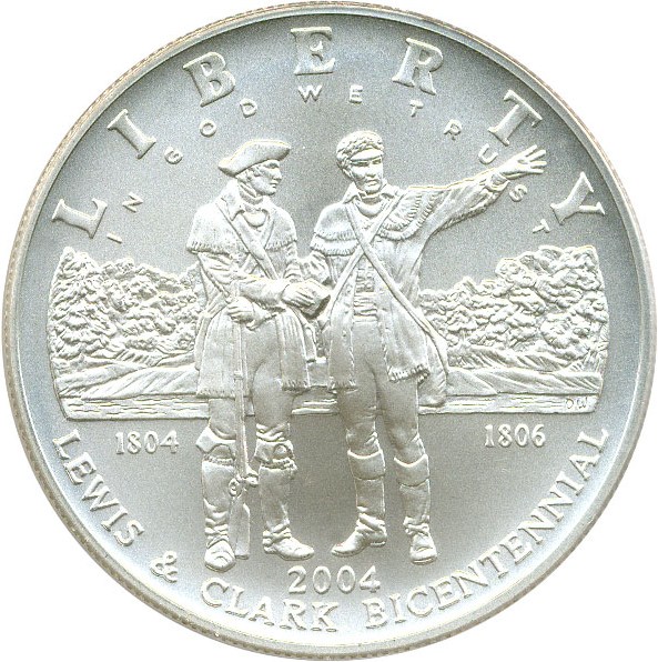 image for: 2004-P $1 PCGS MS69 (Lewis & Clark)