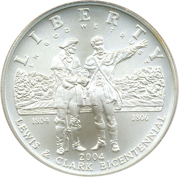 image for: 2004-P $1 PCGS MS69 (Lewis & Clark)