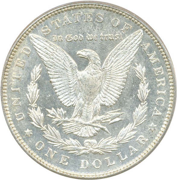 image for: 1891 $1 PCGS MS63 DMPL