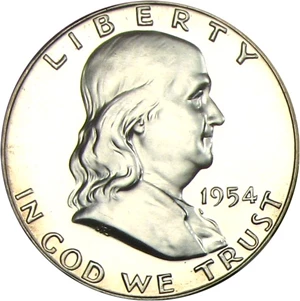 image for: 1954 50c NGC/CAC Proof 67 Cameo