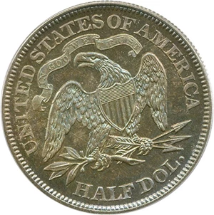 image for: 1866 50c PCGS Proof 65 *Color*