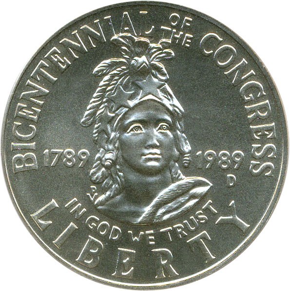 image for: 1989-D 50c PCGS MS69 (Congress)