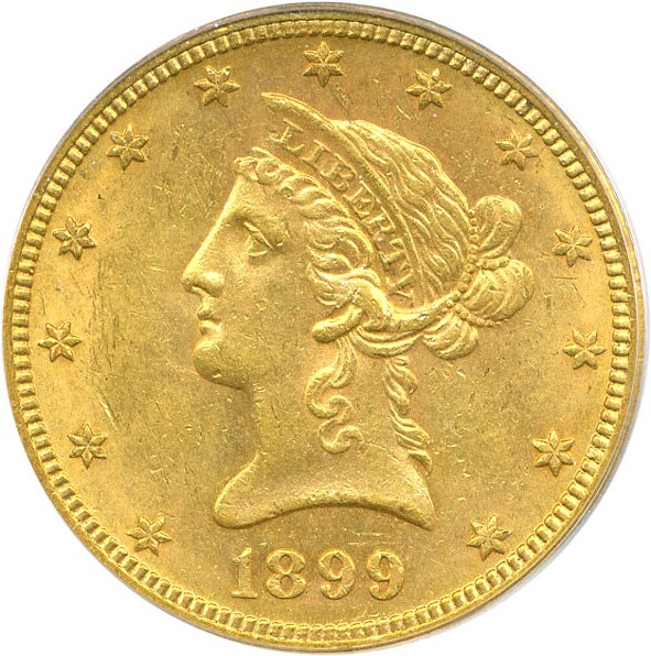 image for: 1899-O $10 PCGS MS61