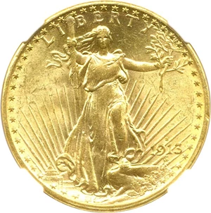 image for: 1913-S $20 NGC/CAC MS63
