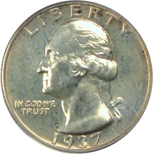 image for: 1937 25c PCGS Proof 64