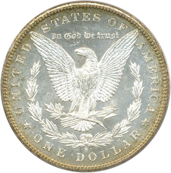 image for: 1898-S $1 PCGS/CAC MS64 PL