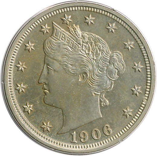 image for: 1906 5c PCGS Proof 65 OGH