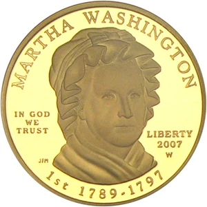 image for: 2007-W $10 NGC Proof 69 UCameo (Martha Washington)