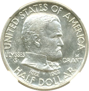 image for: 1922 Grant w/Star 50c NGC MS65
