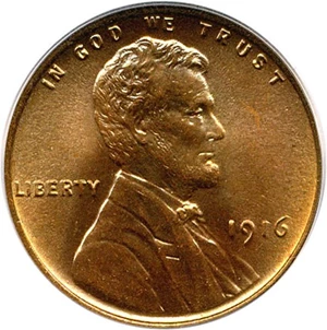 image for: 1916 1c PCGS MS67 RD