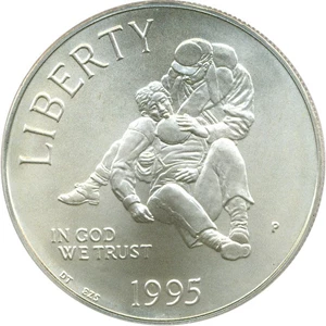 image for: 1995-P $1 PCGS MS69 (Civil War)