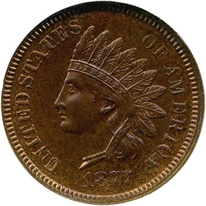 image for: 1877 1c NGC Proof 65 RB