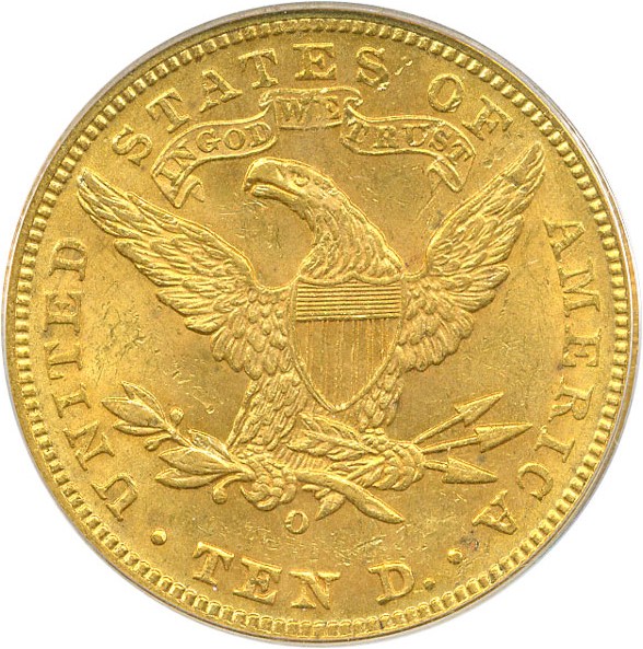 image for: 1899-O $10 PCGS MS61
