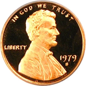 image for: 1979-S 1c PCGS Proof 69 RD DCameo (Type 2)