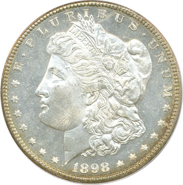 image for: 1898-S $1 PCGS/CAC MS64 PL