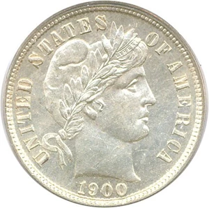 image for: 1900-S 10c PCGS/CAC MS64