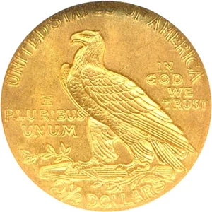 image for: 1914 $2 1/2 NGC/CAC MS65