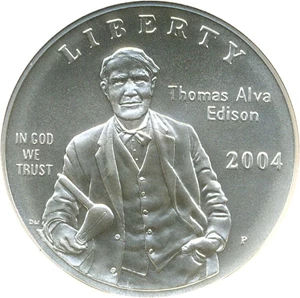 image for: 2004-P $1 NGC MS69 (Edison)