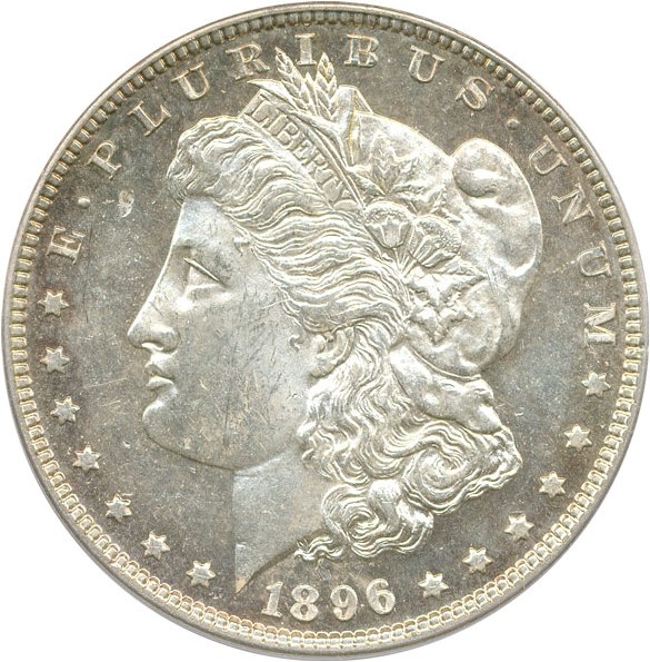 image for: 1896 $1 PCGS MS64 PL