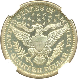 image for: 1900 25c NGC Proof 67 Cameo