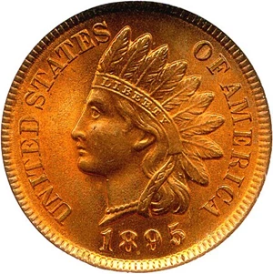 image for: 1895 1c NGC MS66 RB