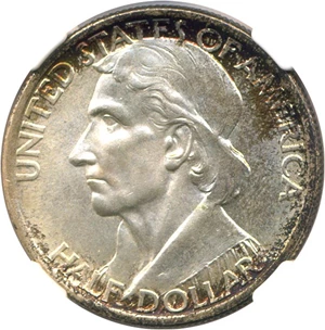 image for: 1936 Boone 50c NGC MS67