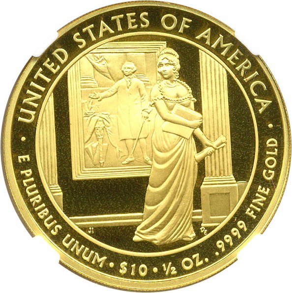 image for: 2007-W $10 NGC Proof 70 UCameo (Dolley Madison)