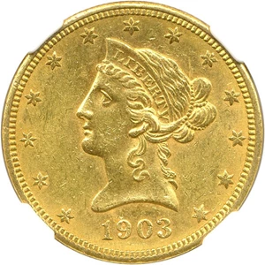 image for: 1903-O $10 NGC MS61
