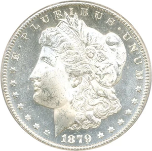 image for: 1879-CC $1 PCGS MS64 PL