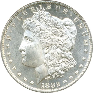 image for: 1882-CC $1 PCGS MS66 PL