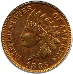image for: 1885 1c PCGS MS65 RB